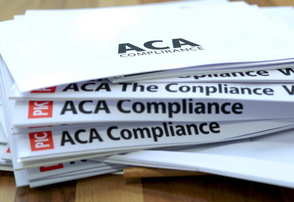 Documents and legal papers related to ACA compliance