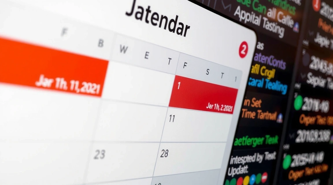 A calendar with a highlighted date, symbolizing upcoming changes or updates